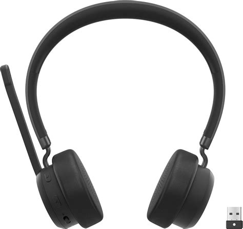 LENOVO Wireless VoIP Headset (Teams) - Bluetooth 5.3 with Dual Connection|2yr CI|Up To 60 Hours of Playback
